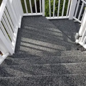 Rubber Stone Stairs Cover